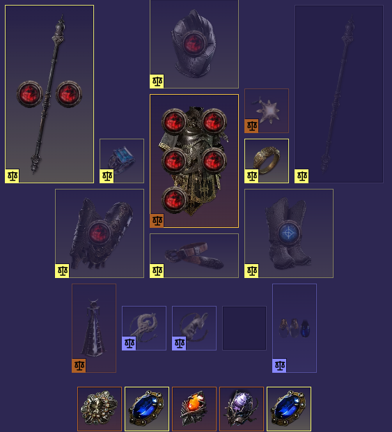 Flicker Strike Gemling Legionnaire gear set